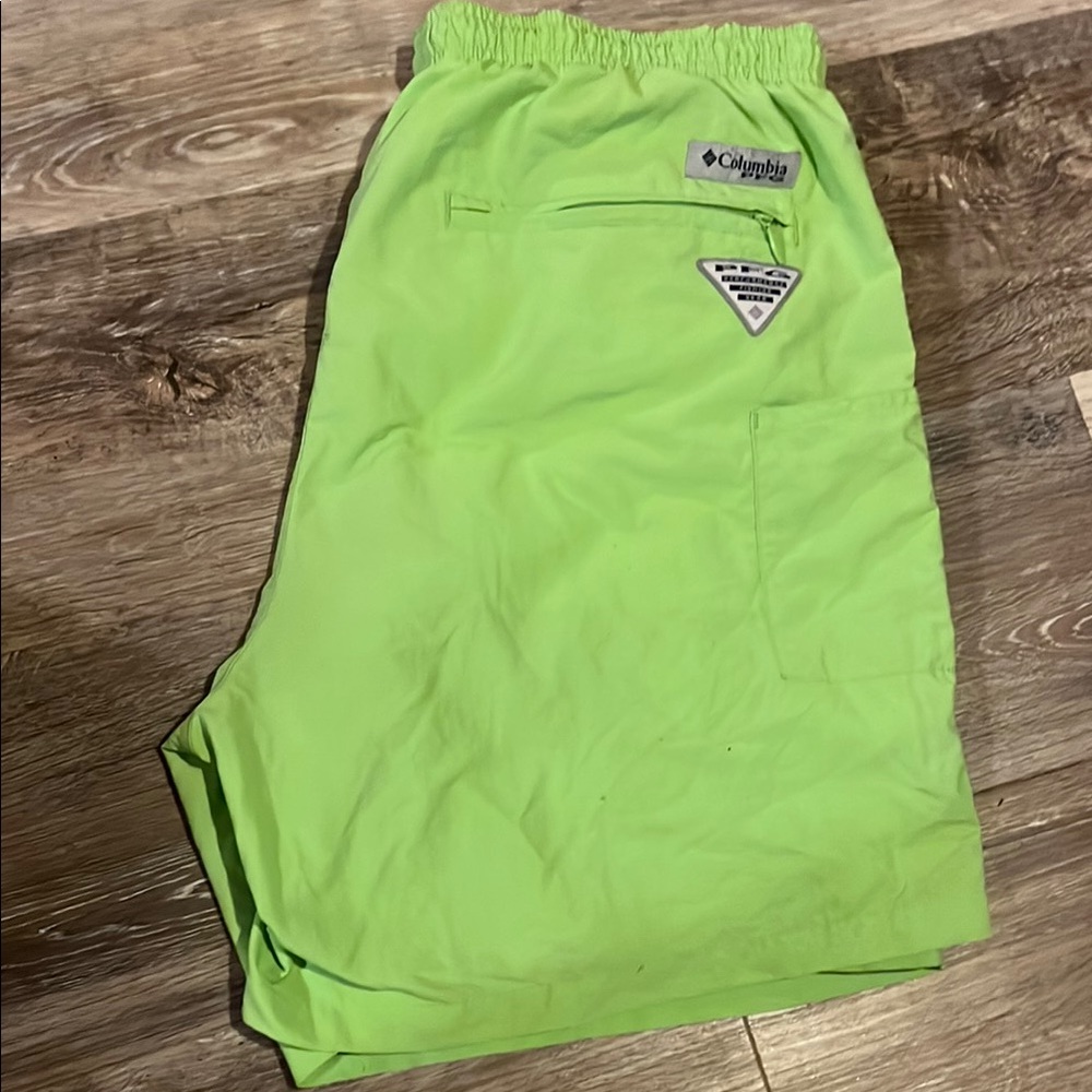 Omni-shade Columbia Men's Green Swim Trunks